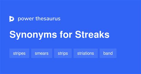 streak synonyms figgerits